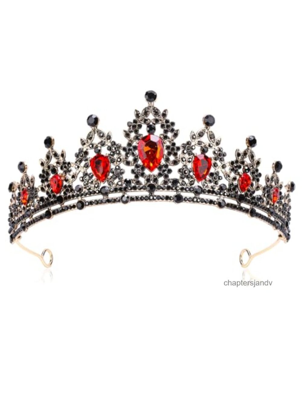 Rhinestone Tiara Crown Alloy Headband for Wedding Prom Party